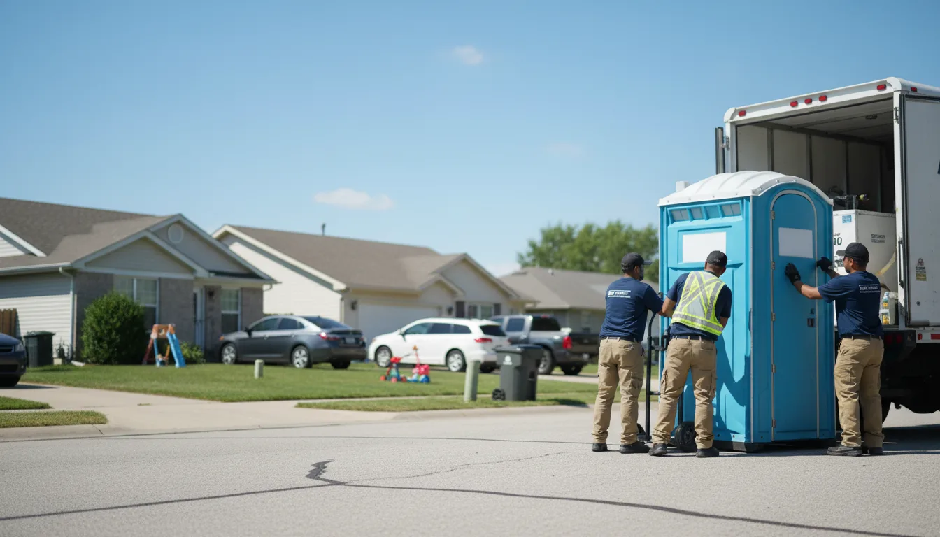 Standard Porta Potty Rentals in Coral, MI near me